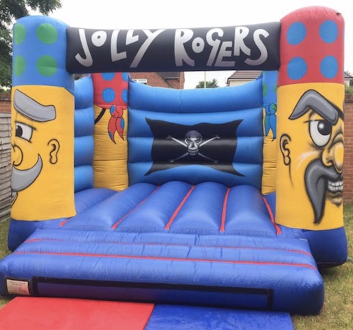 jolly roger bouncy castle